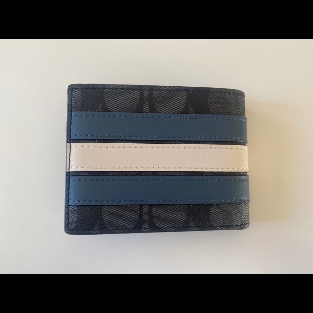 NWT Billfold Wallet Signature Varsity Stripe 3004 - Picture 2 of 9